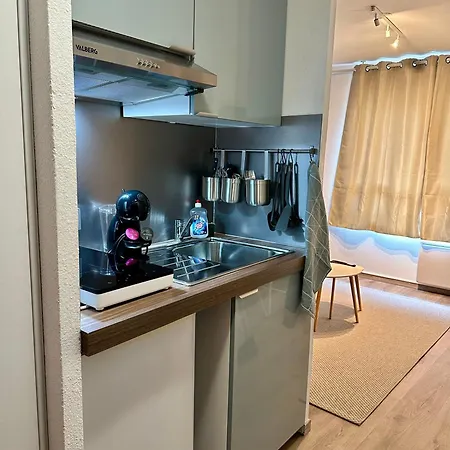 Apartamento Le Studio Bleu De La Gare -confort&modernite